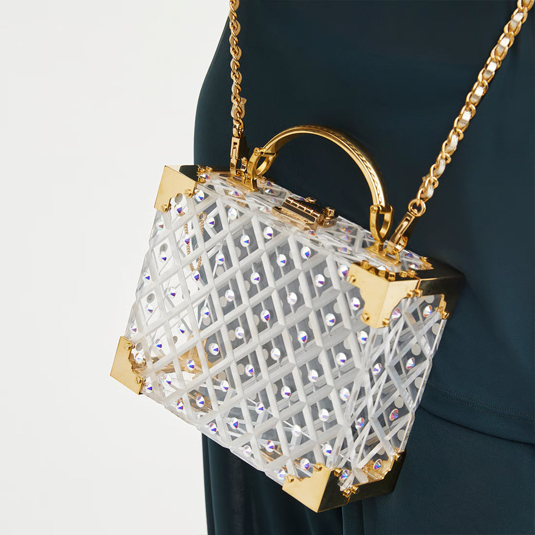 Crystal Trunk Gold Crystals