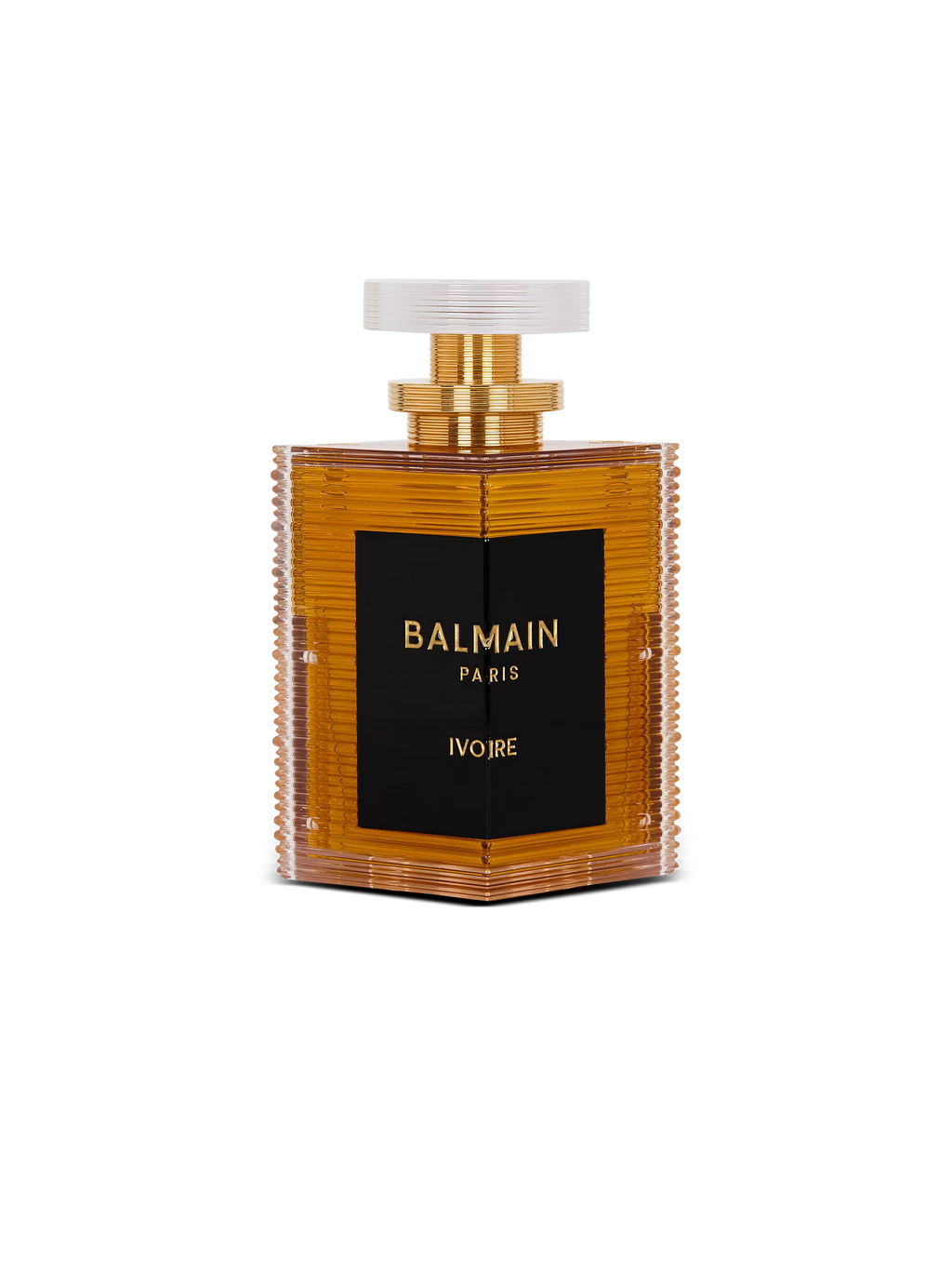 Perfume minaudière in resin and brass