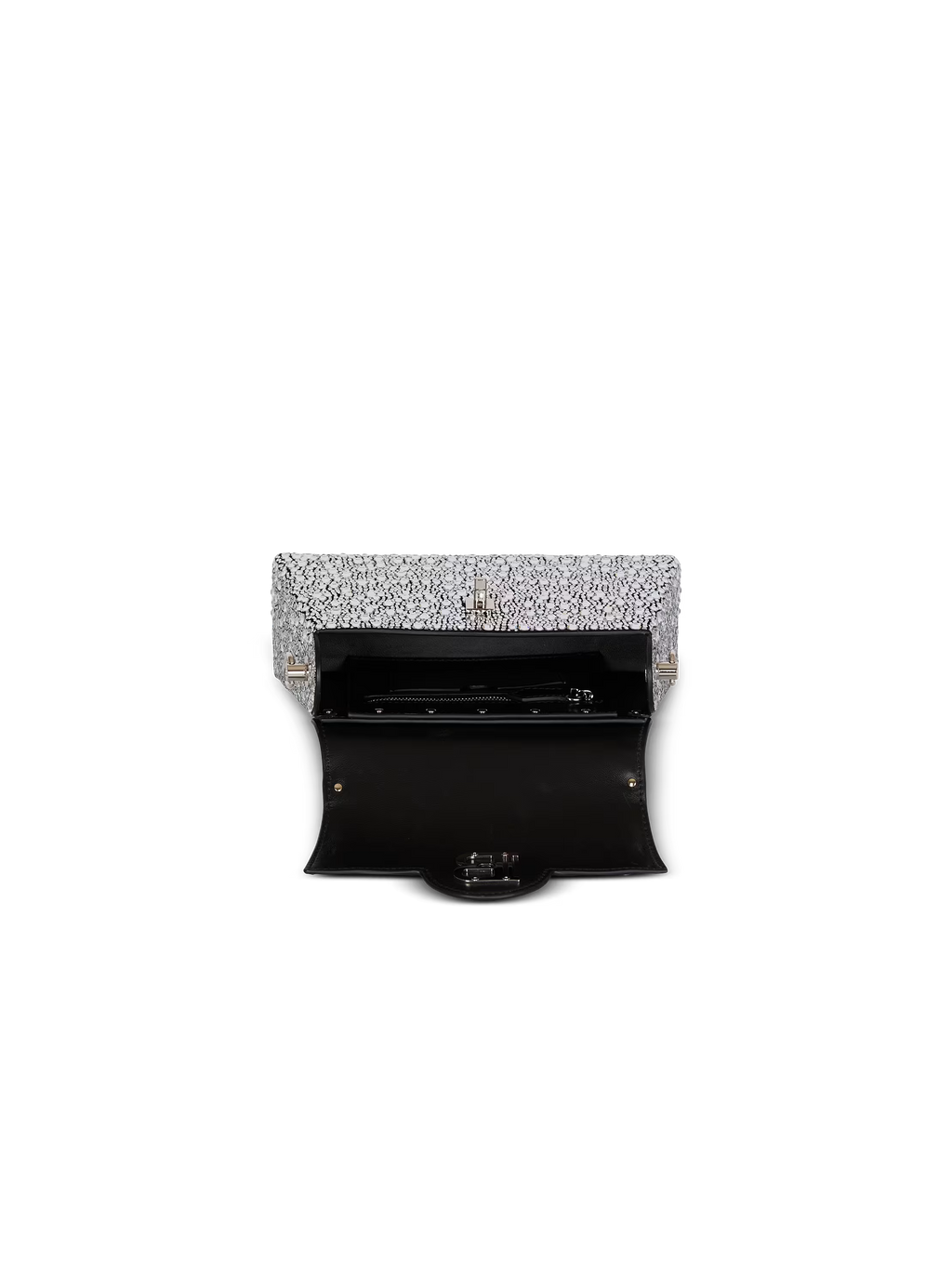 B-Buzz Dynasty bag in suede and rhinestones