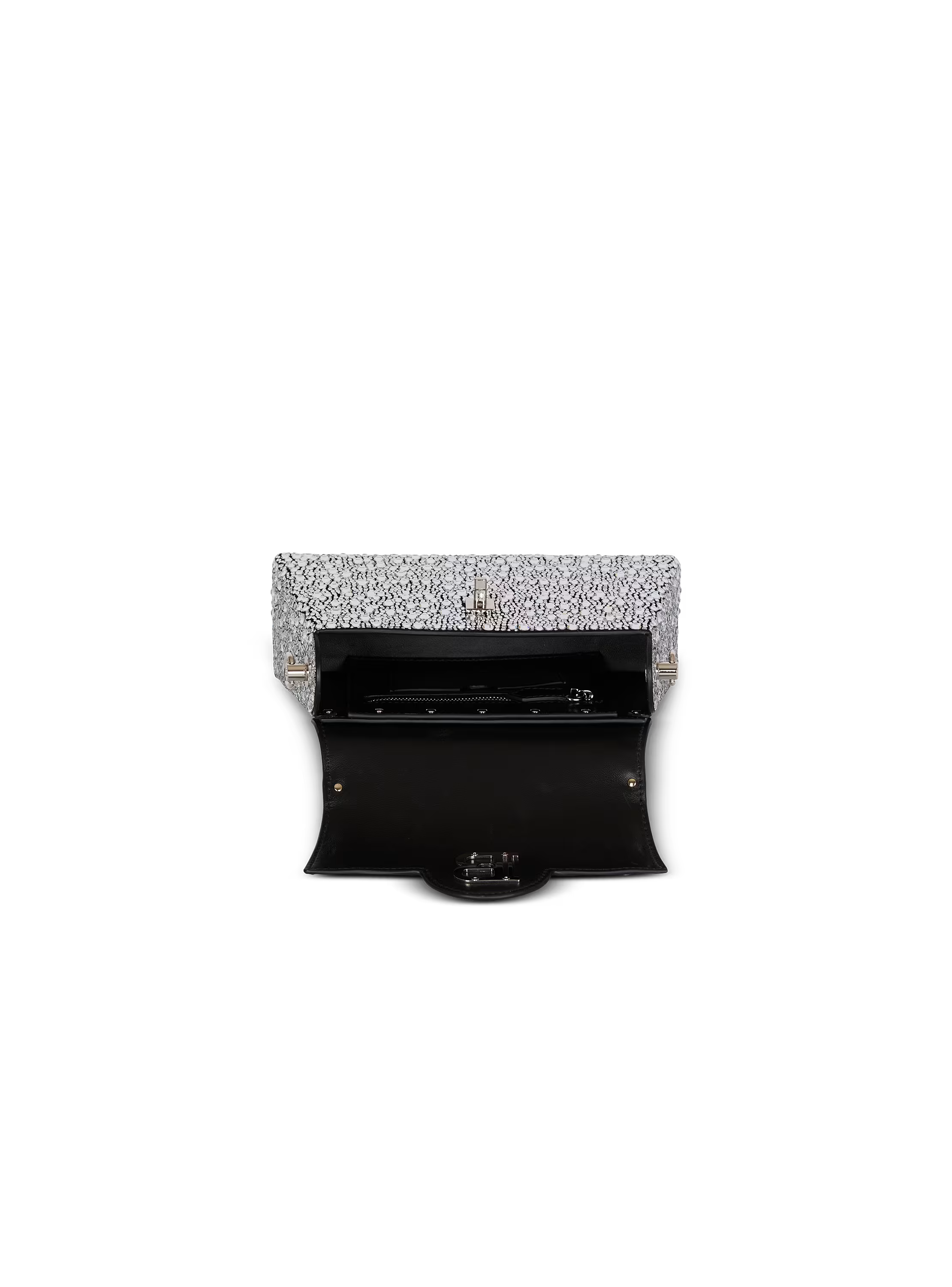 B-Buzz Dynasty bag in suede and rhinestones