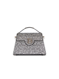 B-Buzz Dynasty bag in suede and rhinestones