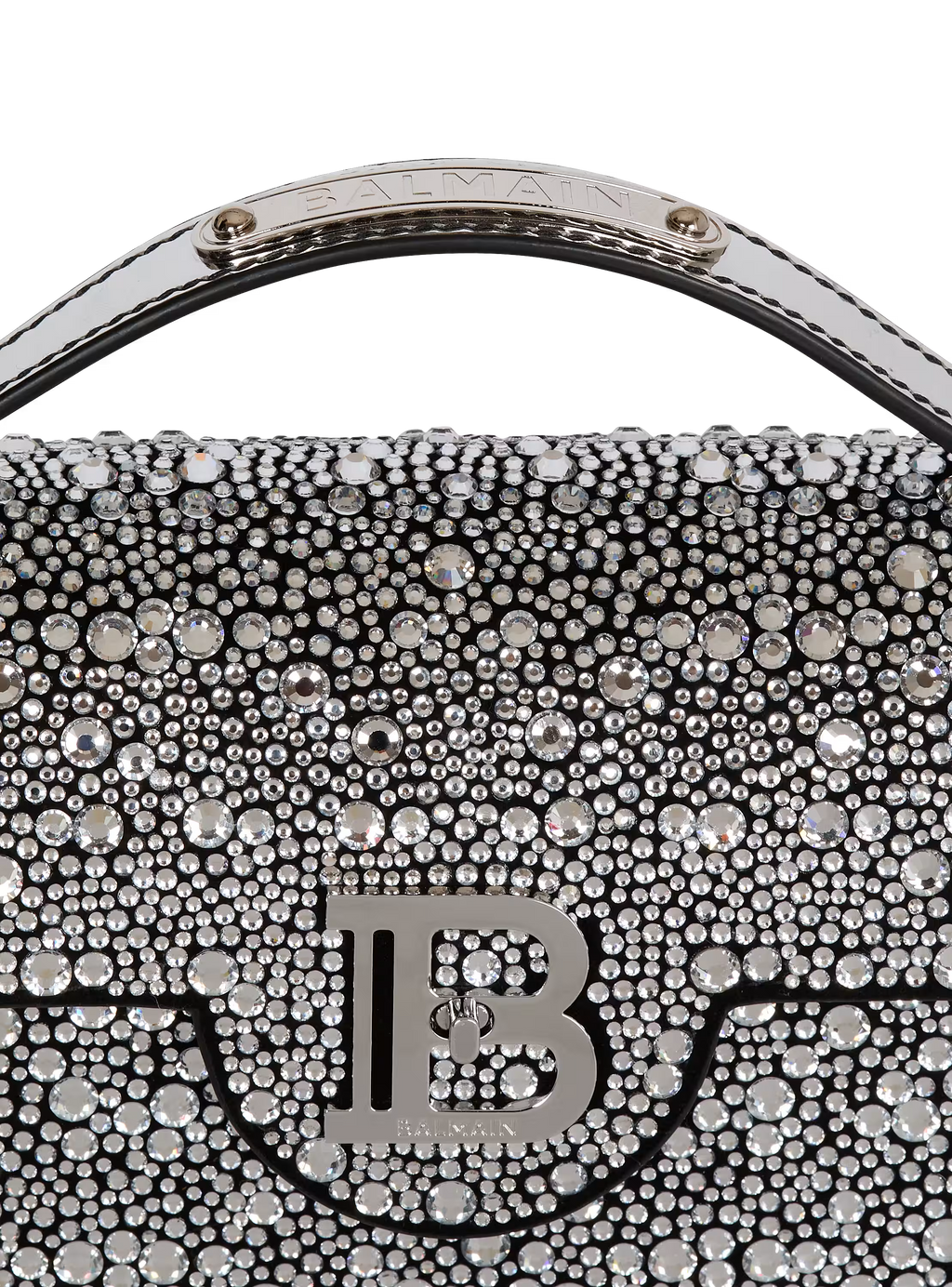 B-Buzz Dynasty bag in suede and rhinestones