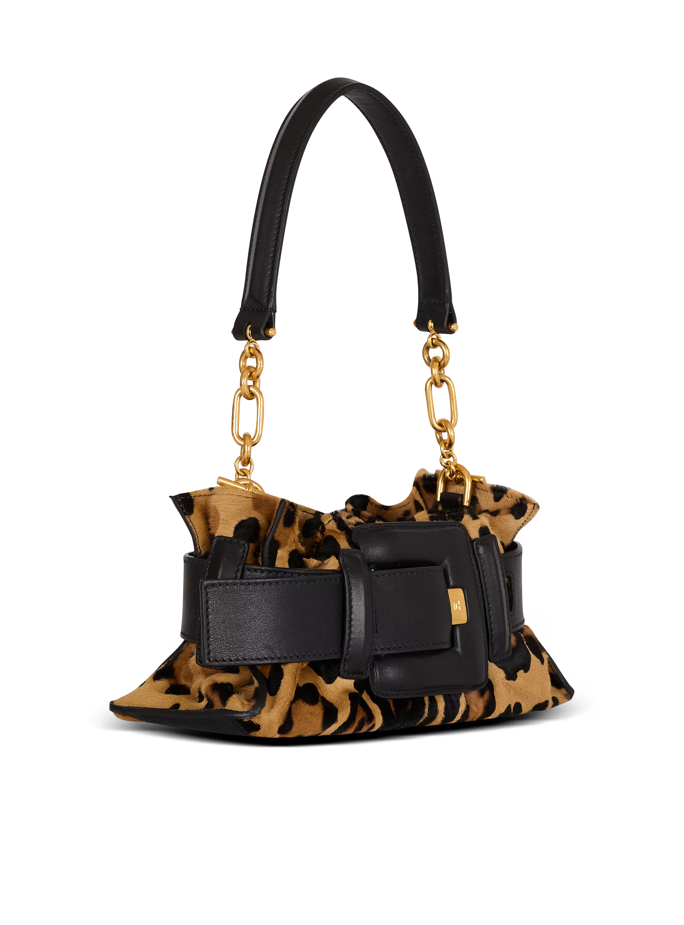 Anthem Mini ponyskin-style leopard print bag