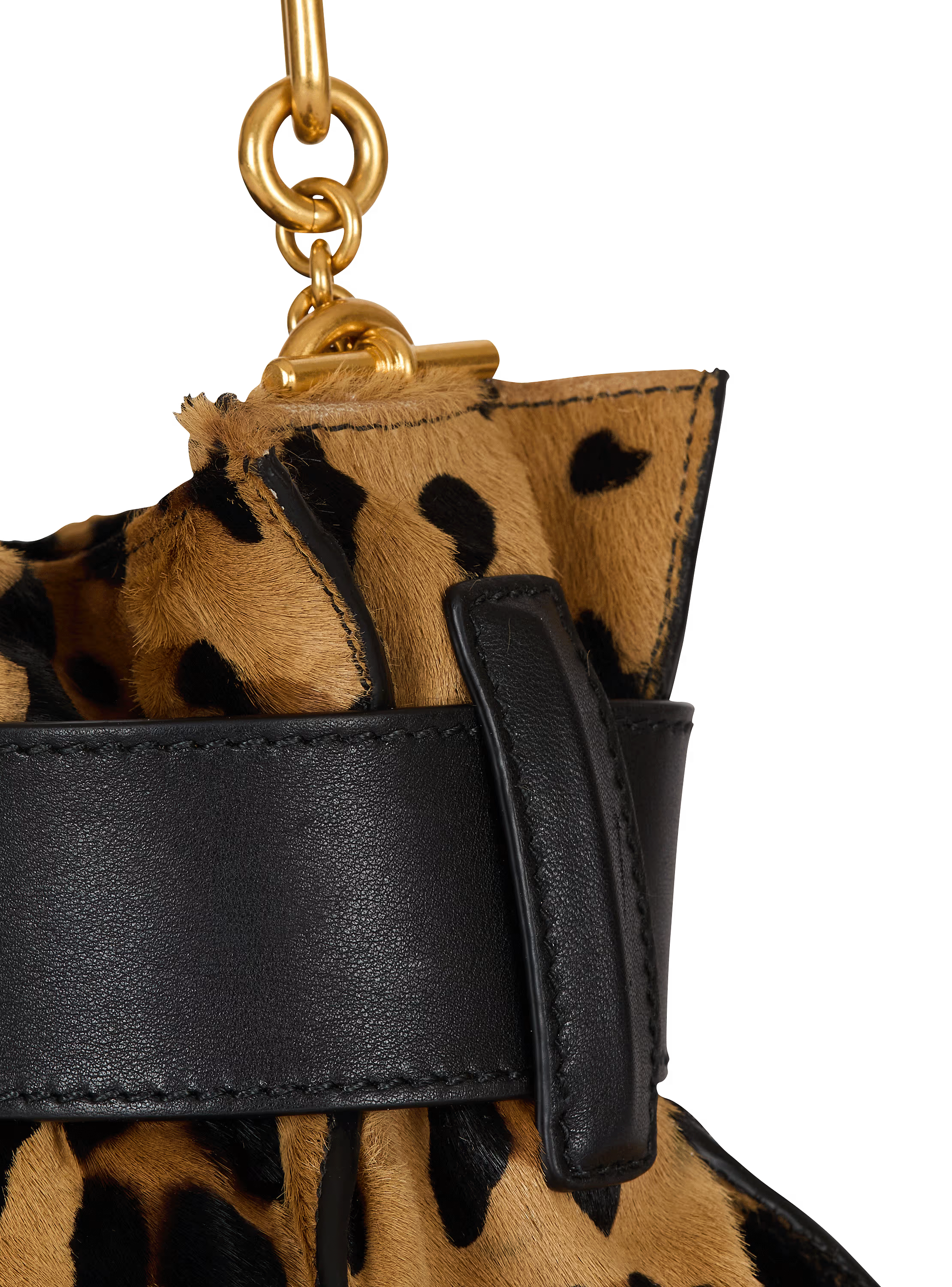 Anthem Mini ponyskin-style leopard print bag