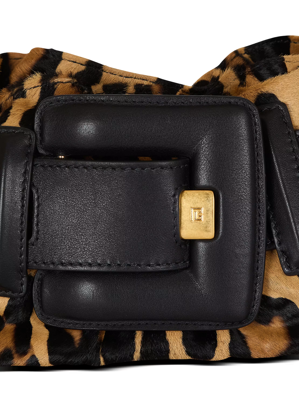 Anthem Mini ponyskin-style leopard print bag