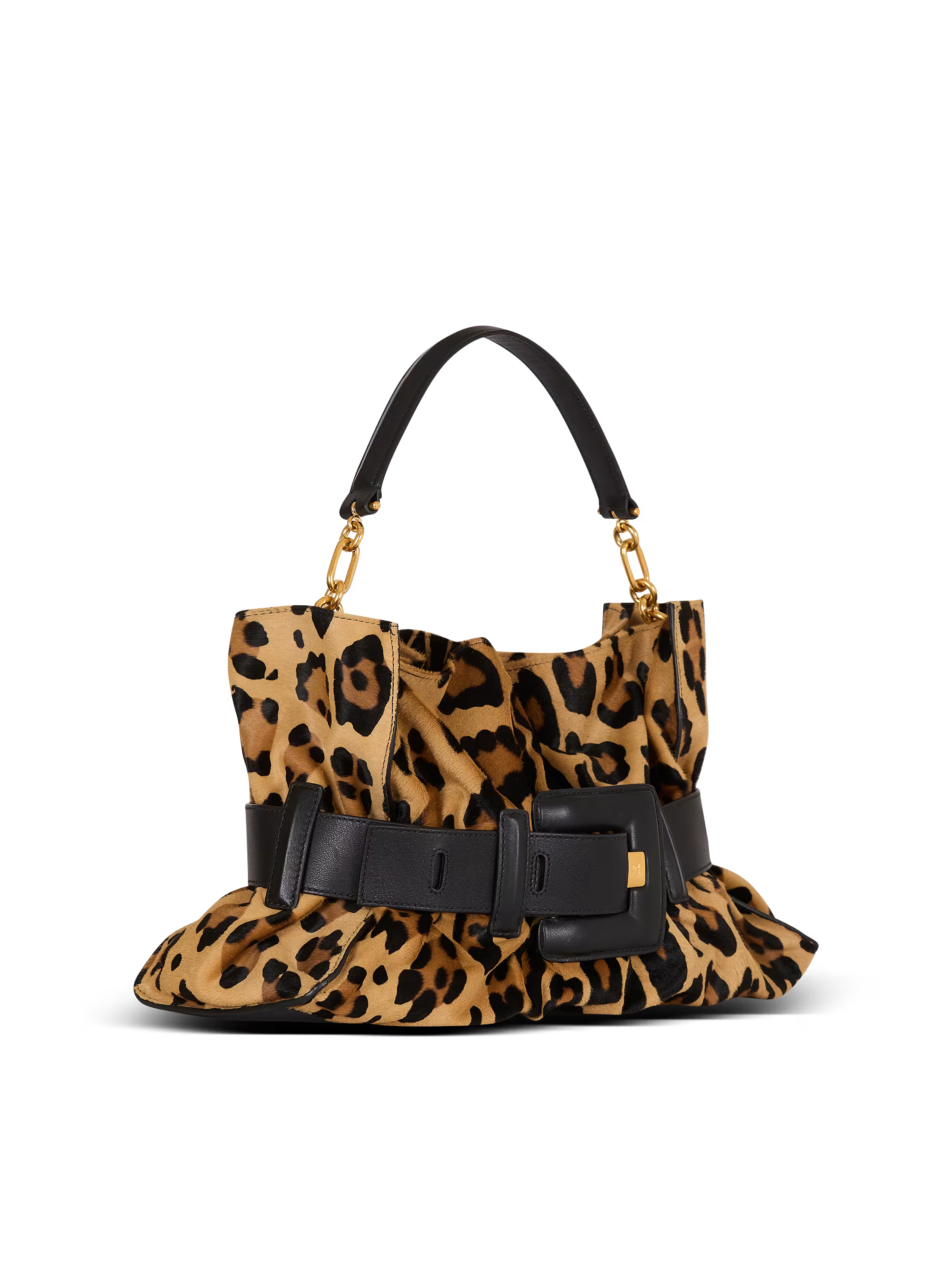 Anthem Medium ponyskin-style leopard print bag