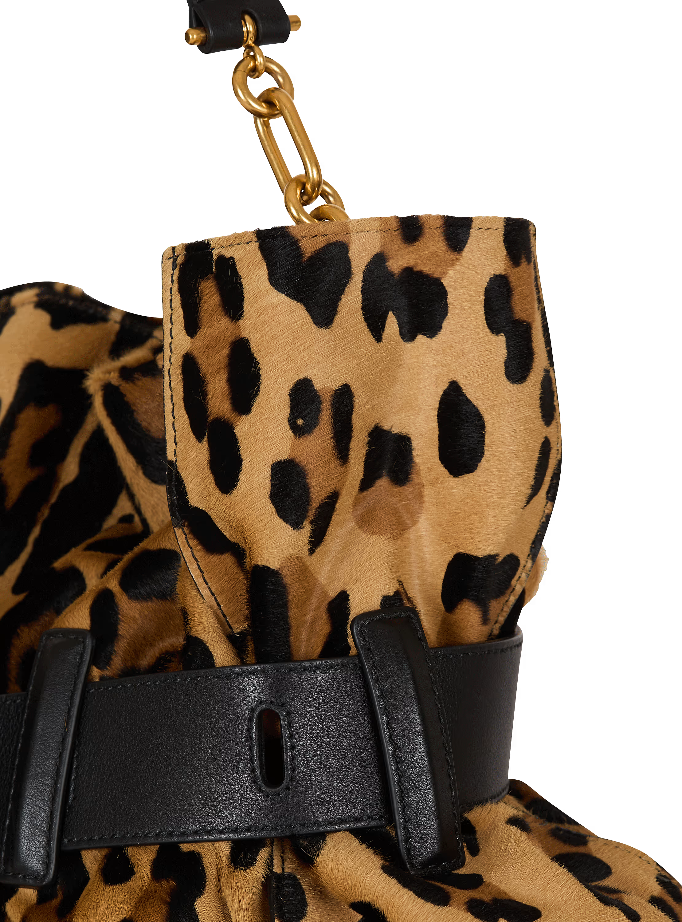 Anthem Medium ponyskin-style leopard print bag