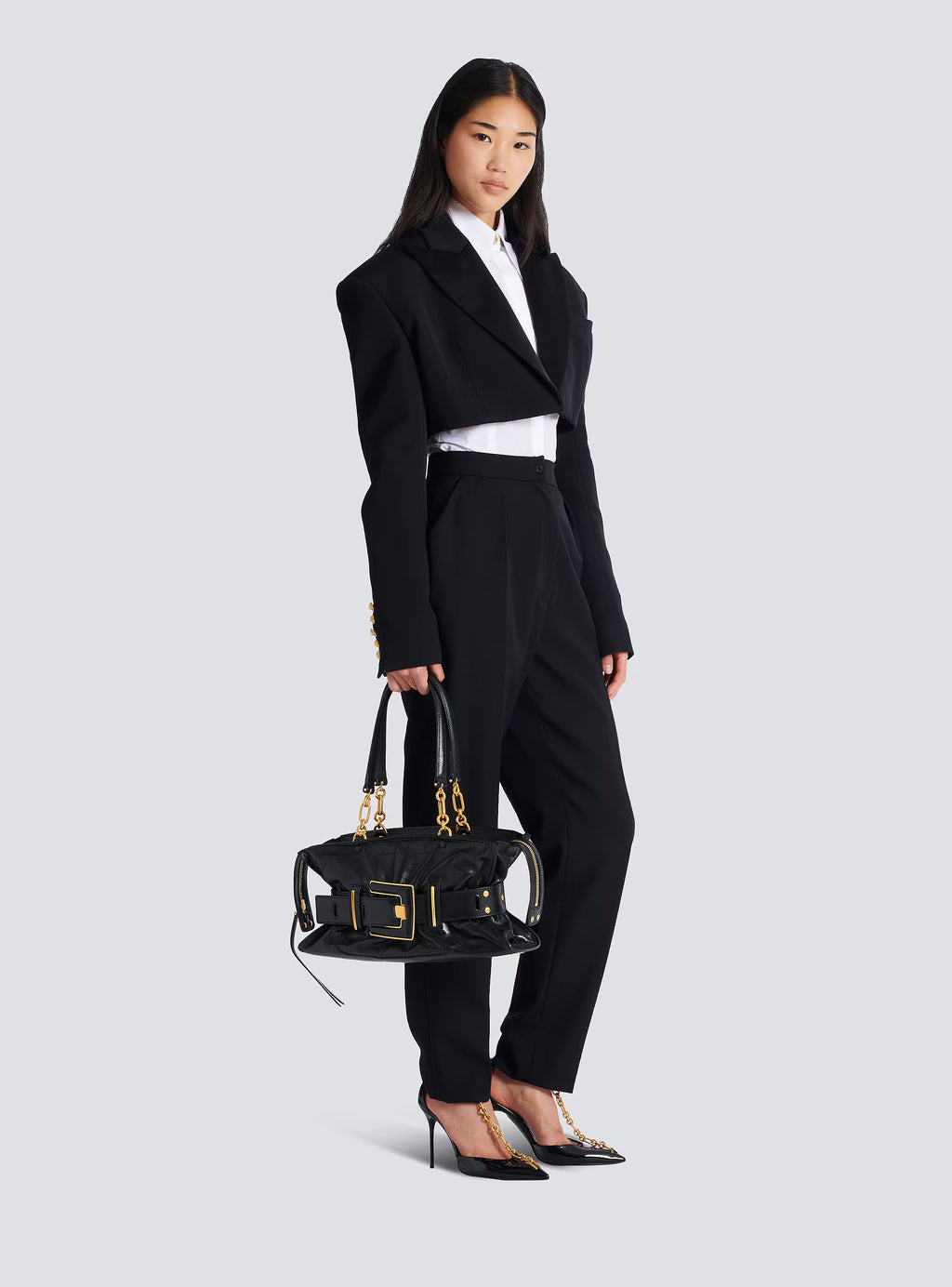 Calfskin leather Anthem bag