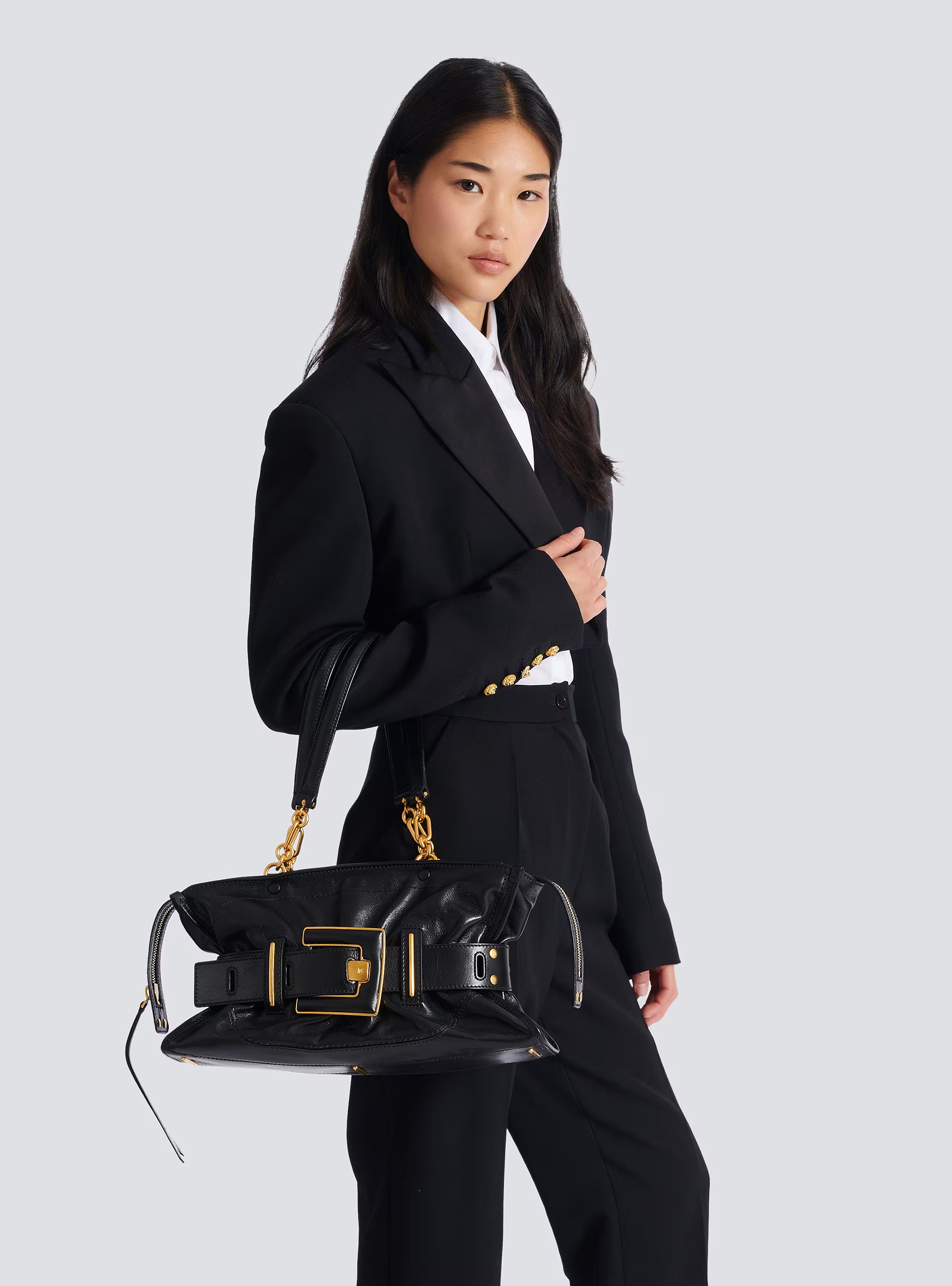 Calfskin leather Anthem bag