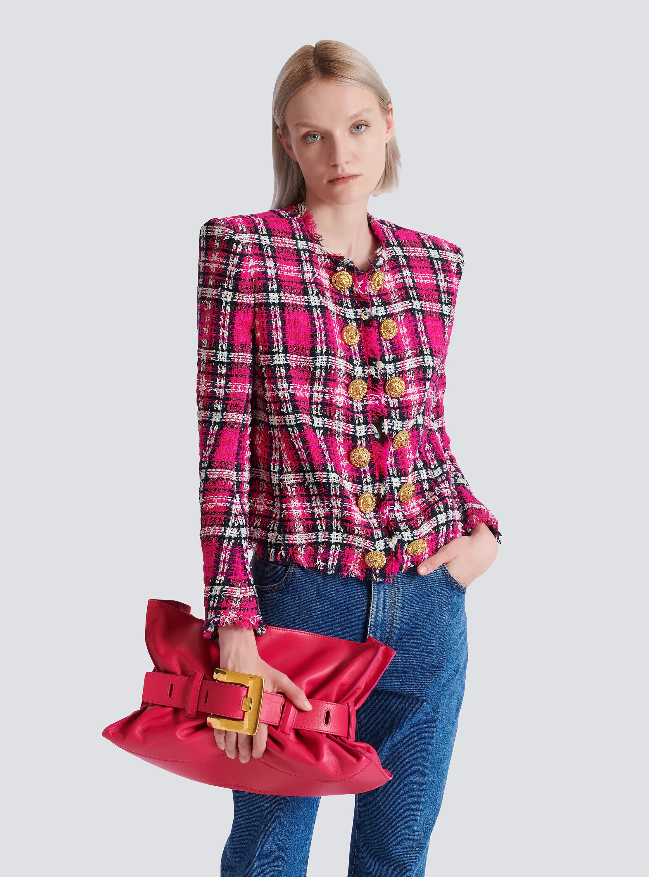 Medium Anthem bag in calfskin leather