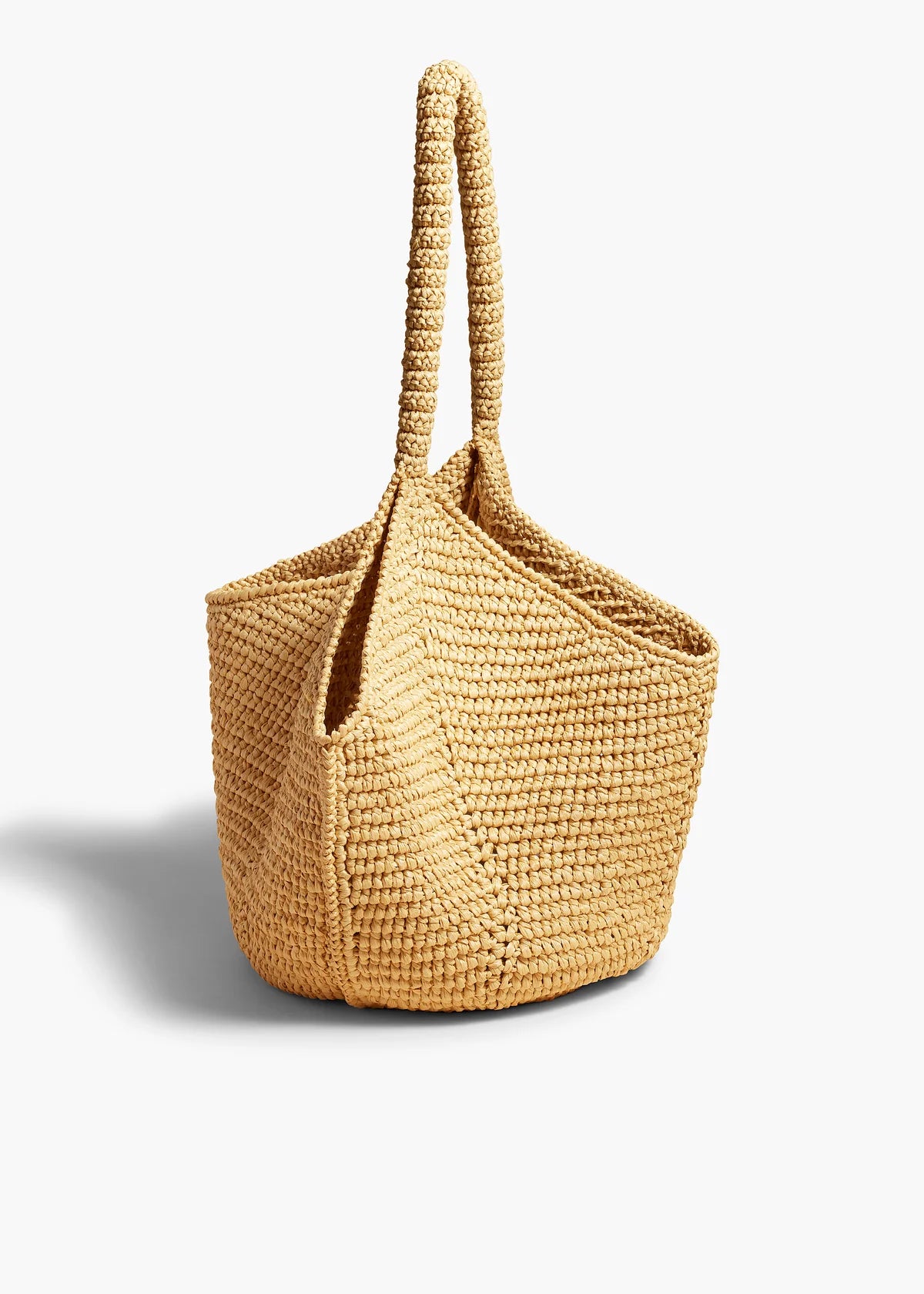 Medium Lotus Tote Rafia